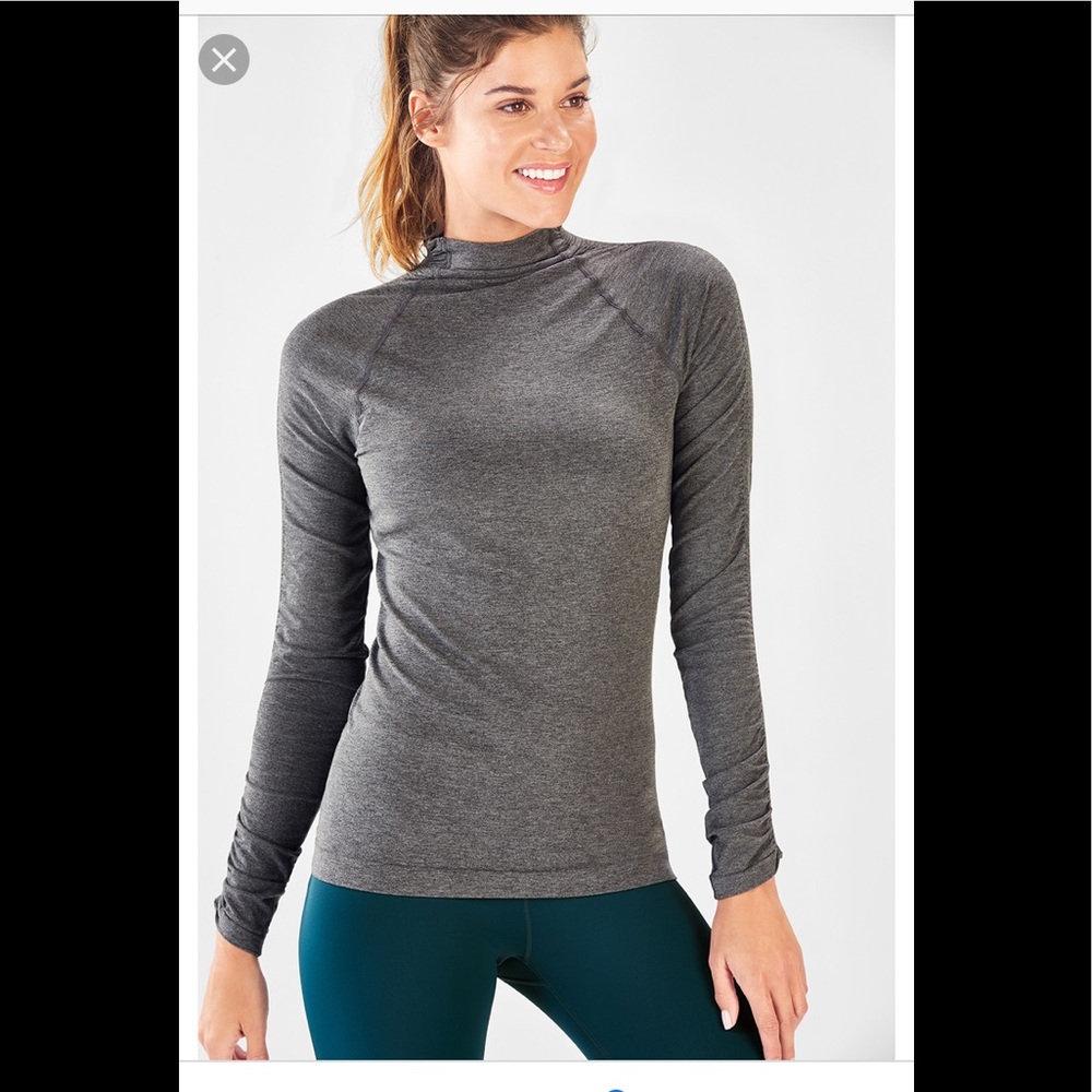 Fabletics Kathie high neck top XS